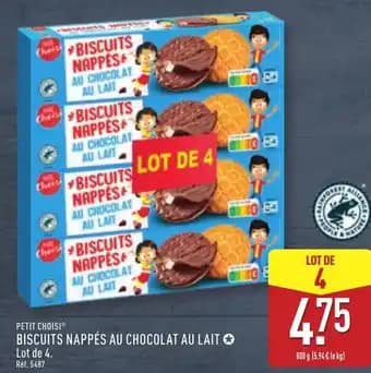 Promotion Exclusives de 10
Biscuits au chocolat : Découvrez l'Offre incontournable
