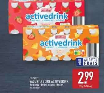 MILSANI Yaourt à boire active drink 1.2 kg