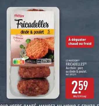 LE MARSIGNY Fricadelles 500 g