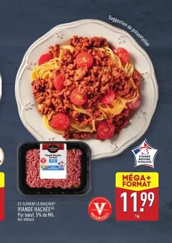 Promotion Exclusives de 13
Viande hachée : Découvrez l'Offre incontournable