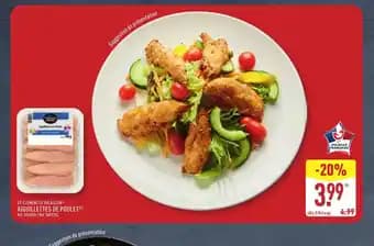 ST-CLÉMENT LE VOLAILLER aiguillettes de poulet 400 g