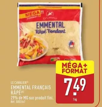 LE CAVALIER Emmental français 1 kg