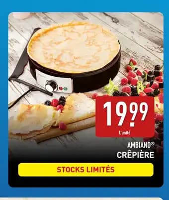 Promotion Exclusives de 10
Ambiano : Découvrez l'Offre incontournable