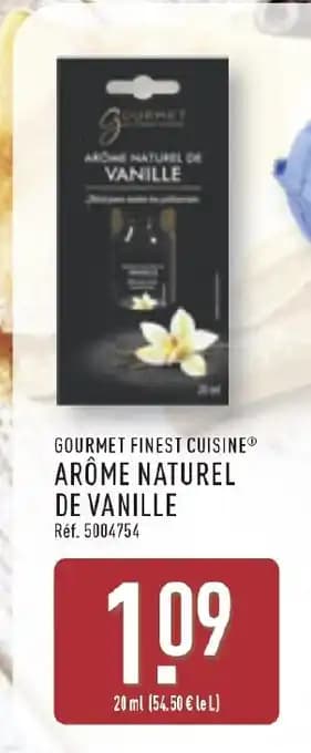 GOURMET FINEST CUISINE Arôme naturel de vanille