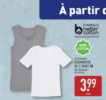 UP2FASHION® Debardeur ou t-shirt