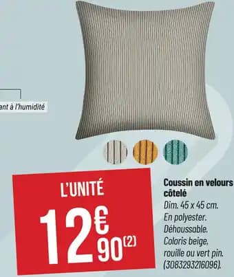 Promotion Exclusives de 46
Coussin : Découvrez l'Offre incontournable