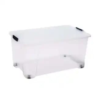 CARREFOUR HOME Lot de 2 boîtes de rangement