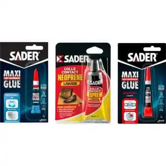 SADER SUR TOUTES LES COLLES ET NÉOPRÈNES