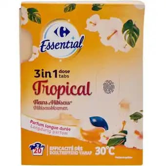 CARREFOUR ESSENTIAL Lessive Capsules