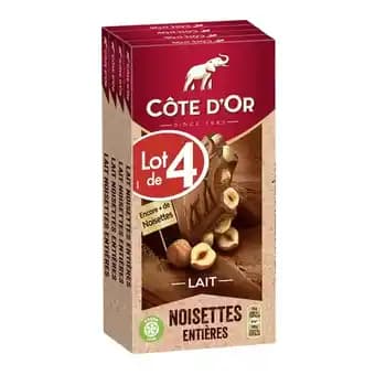CÔTE D'OR Tablettes de chocolat