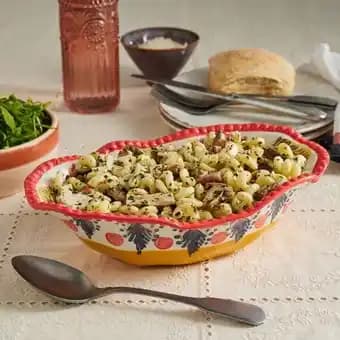 Serpentini poulet champignons et lardons