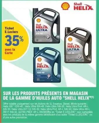 Promotion Exclusives de 3
Shell : Découvrez l'Offre incontournable