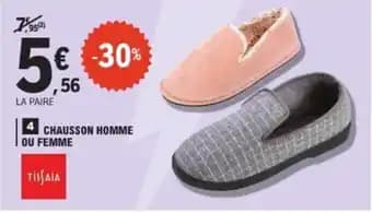 TISSAIA Chausson homme ou femme
