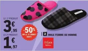 TISSAIA Mule femme ou homme