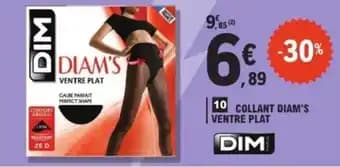 DIM Collant diam's ventre plat
