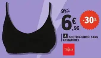TISSAIA Soutien-gorge sans armatures