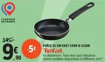 TEFAL Poêle easy cook n clean 20 cm