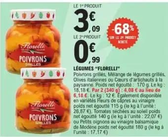 Promotion Exclusives de 3
Florelli : Découvrez l'Offre incontournable