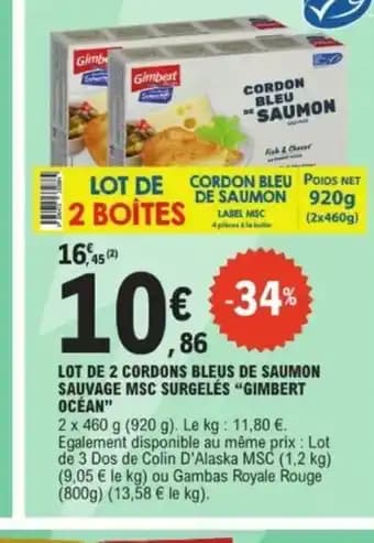 Promotion Exclusives de 84
De saumon : Découvrez l'Offre incontournable