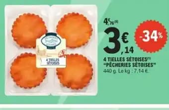 Promotion Exclusives de 2
Tielles sétoises : Découvrez l'Offre incontournable