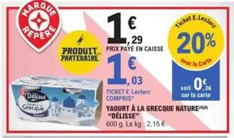 Promotion Exclusives de 20
À la grecque : Découvrez l'Offre incontournable