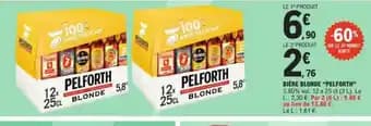 Promotion Exclusives de 1
Pelforth : Découvrez l'Offre incontournable
