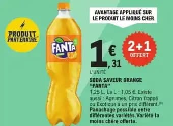 Promotion Exclusives de 4
Fanta : Découvrez l'Offre incontournable