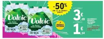 VOLVIC Eau minerale naturelle volcanique 6 x 1.5 l