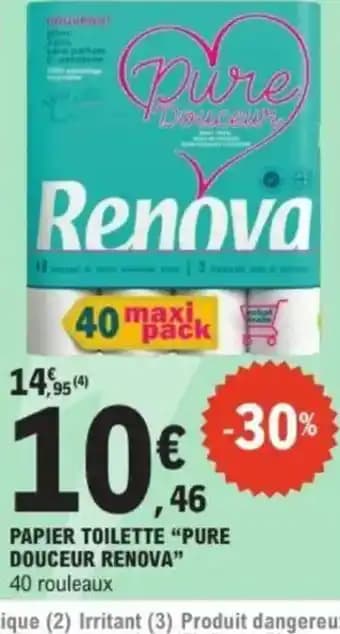 Promotion Exclusives de 9
Renova : Découvrez l'Offre incontournable