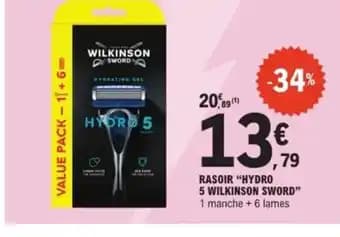 Promotion Exclusives de 4
Wilkinson : Découvrez l'Offre incontournable