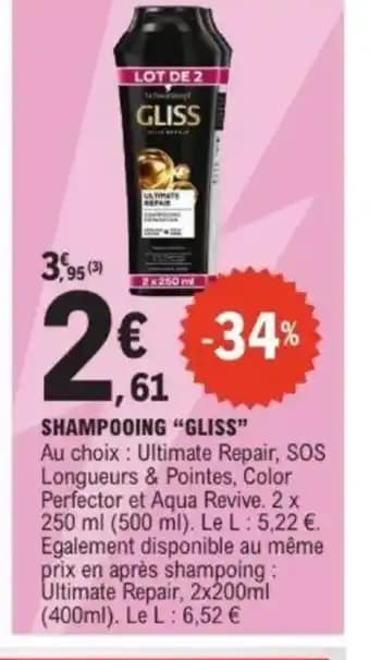 Promotion Exclusives de 5
Gliss : Découvrez l'Offre incontournable