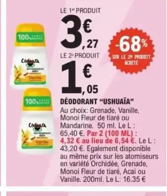 Promotion Exclusives de 8
Ushuaïa : Découvrez l'Offre incontournable