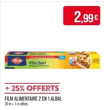 Promotion Exclusives de 1
Film alimentaire : Découvrez l'Offre incontournable