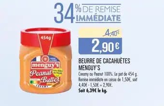 Promotion Exclusives de 7
Beurre de cacahuètes : Découvrez l'Offre incontournable
