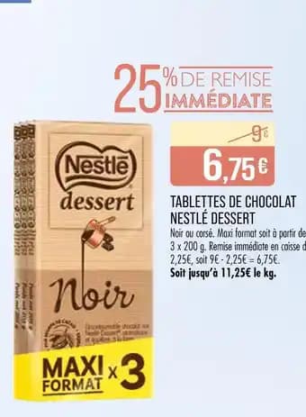 Promotion Exclusives de 17
Tablettes chocolat : Découvrez l'Offre incontournable