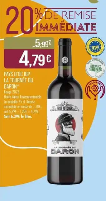 La Tournée du Daron Pays d'Oc IGP