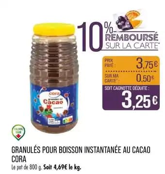 Promotion Exclusives de 34
Cacao : Découvrez l'Offre incontournable