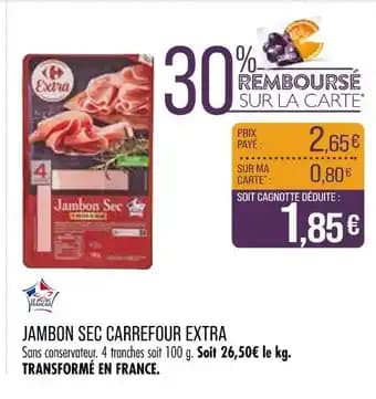 Carrefour Extra Jambon Sec