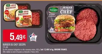 Promotion Exclusives de 13
Socopa : Découvrez l'Offre incontournable