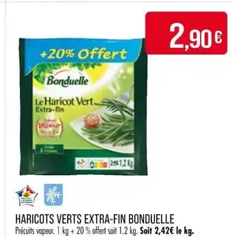 BONDUELLE Haricots Verts Extra-Fin