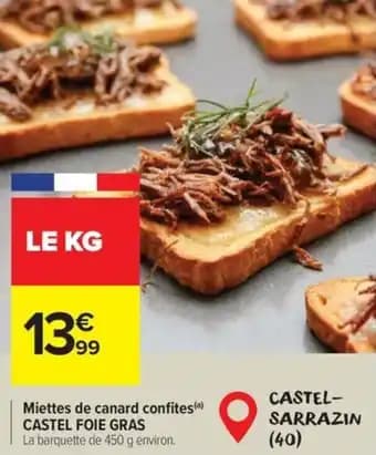 Promotion Exclusives de 14
Canard gras : Découvrez l'Offre incontournable