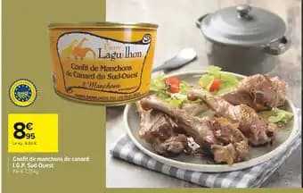 Confit de manchons de canard