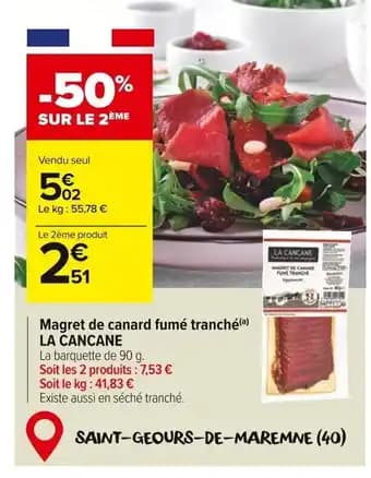 Promotion Exclusives de 11
Magret de canard : Découvrez l'Offre incontournable