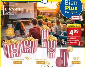 Promotion Exclusives de 3
Pop-corn : Découvrez l'Offre incontournable