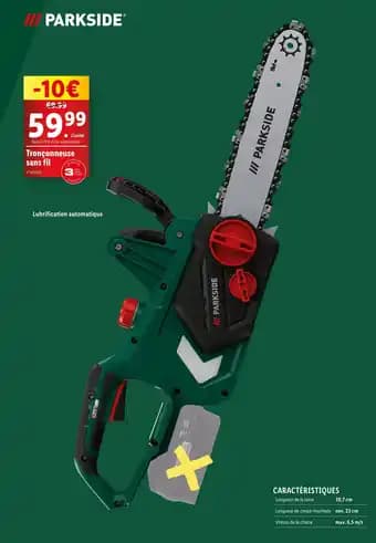 Promotion Exclusives de 13
Tronconneuse : Découvrez l'Offre incontournable