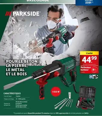 Promotion Exclusives de 12
Perforateur : Découvrez l'Offre incontournable