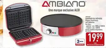 Promotion Exclusives de 13
Ambiano : Découvrez l'Offre incontournable