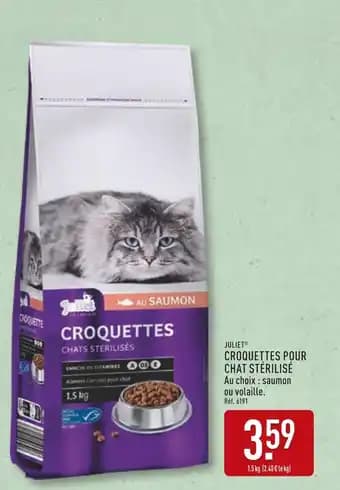 Promotion Exclusives de 15
Croquettes pour chat : Découvrez l'Offre incontournable