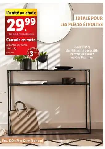Promotion Exclusives de 29
Métal : Découvrez l'Offre incontournable