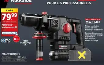 Promotion Exclusives de 12
Perforateur burineur : Découvrez l'Offre incontournable
